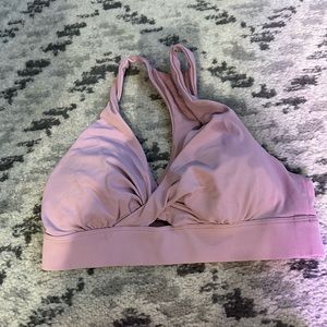 Lululemon Pink Sports Bra Size 8